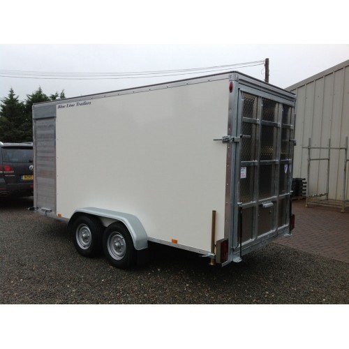 14'x6'x6'6" Tandem Axle Box Van Drop Down Tail Gate